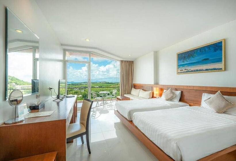 디럭스 룸 바다 전망, The View Rawada Phuket