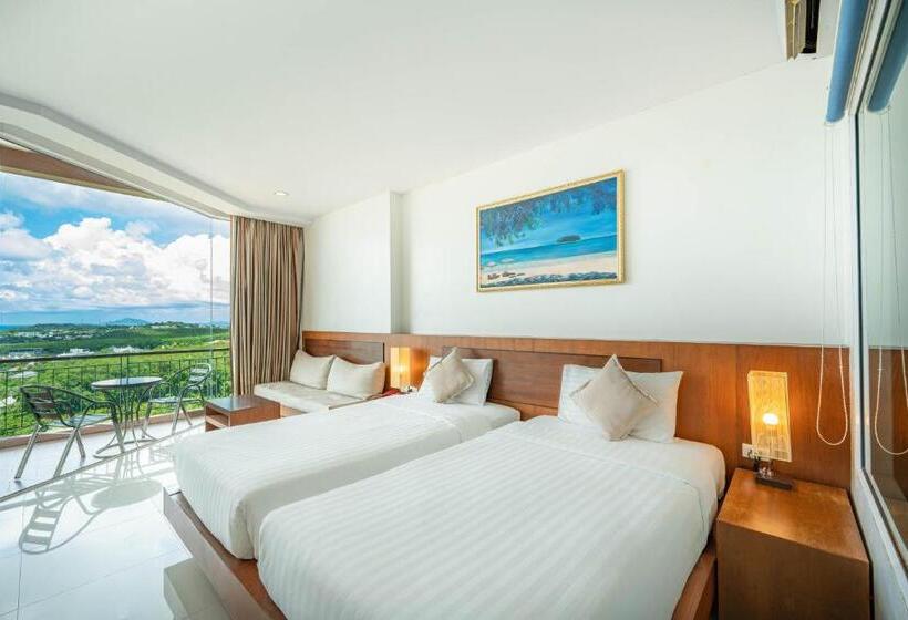 디럭스 룸 바다 전망, The View Rawada Phuket