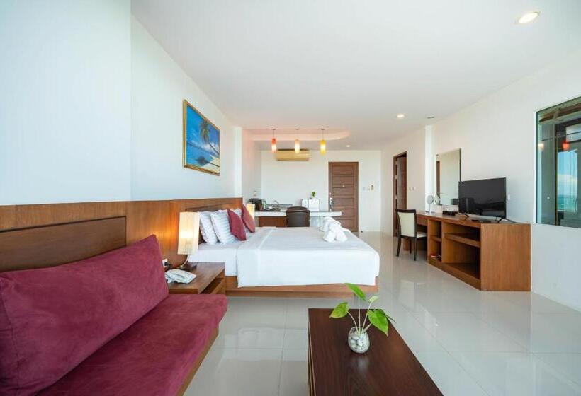 스위트 킹사이즈 침대, The View Rawada Phuket