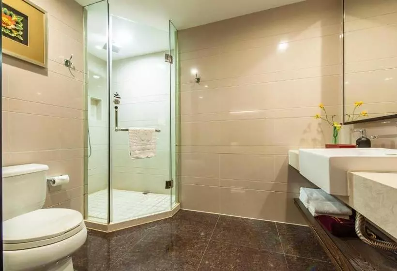 Deluxe Yhden Hengen Huone, Ssaw Boutique Hotel Hefei Intime Centre