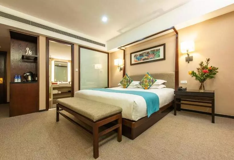 Standard Yhden Hengen Huone, Ssaw Boutique Hotel Hefei Intime Centre