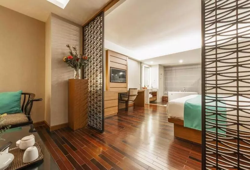 Standard Yhden Hengen Huone, Ssaw Boutique Hotel Hefei Intime Centre