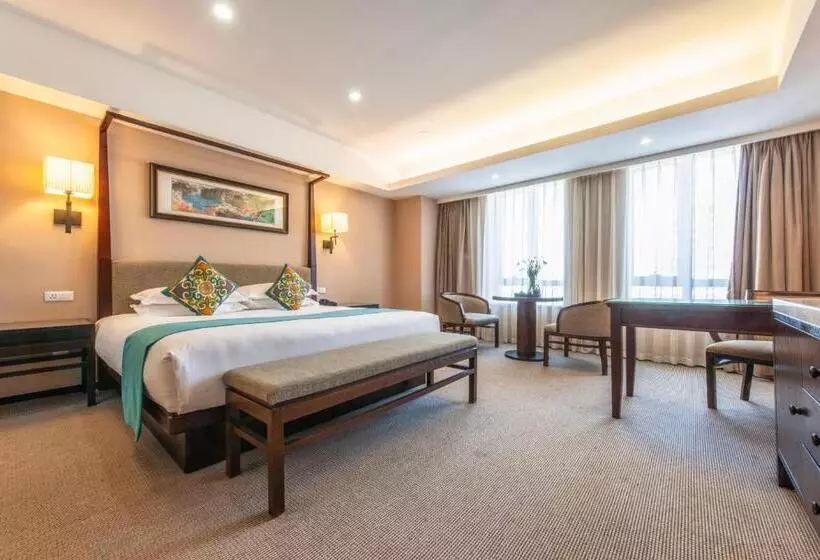 Standard Yhden Hengen Huone, Ssaw Boutique Hotel Hefei Intime Centre