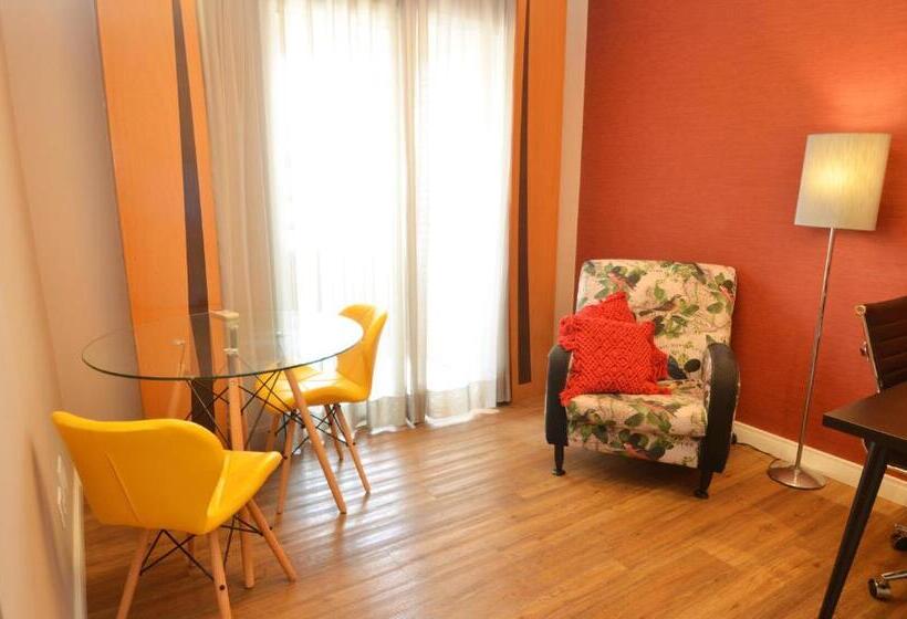 Appartamento 1 Camera da Letto con Balcone, Get A Flat 1103/jardins /paulista