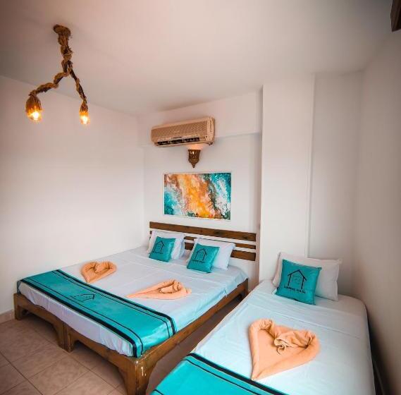 디럭스 룸 바다 전망, Bamboo House Hotel Dahab