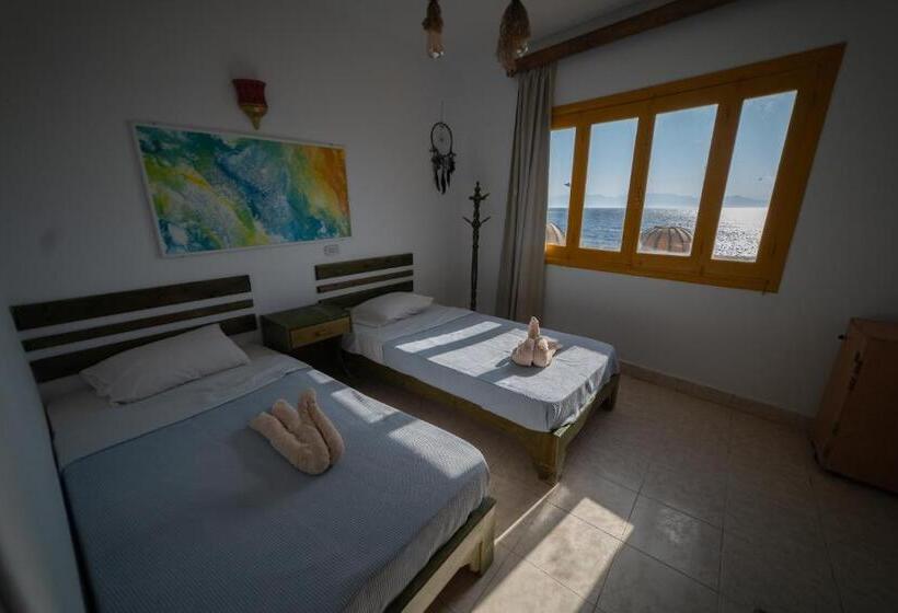 디럭스 룸 바다 전망, Bamboo House Hotel Dahab