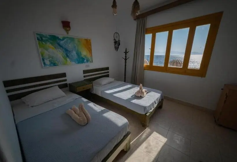 اتاق لوکس با چشمانداز دریا, Bamboo House Hotel Dahab