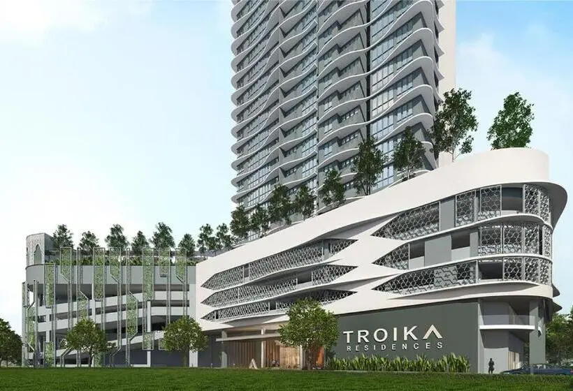 ２ベッドルームアパートメント, Troika Kota Bharu By Salaam Suites