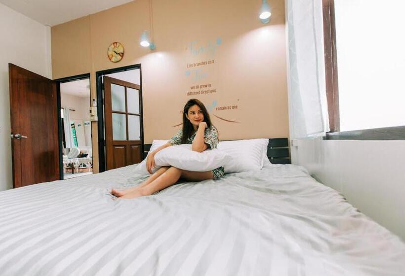 غرفة عائلية, Banya Bnb ที่พักบ้านย่าบีแอนด์บี เมืองประจวบฯ