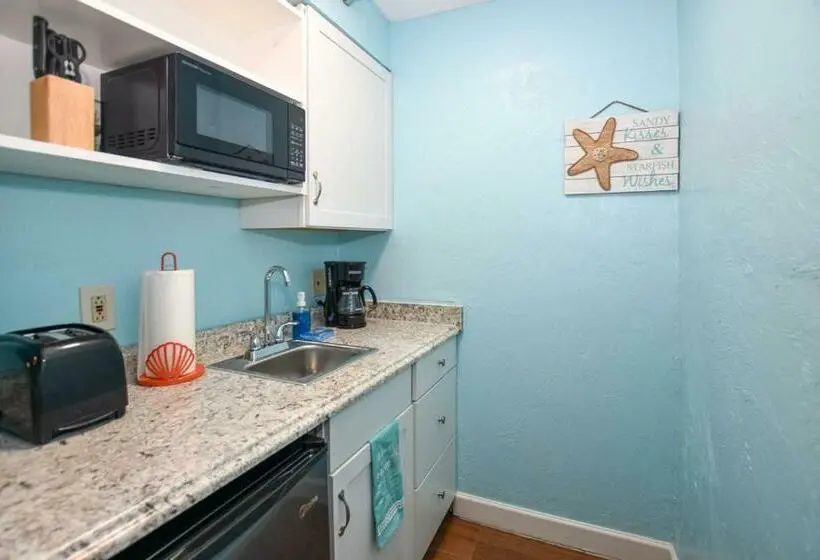 バルコニー付きスタンダードステューディオ, Daytona Condo With Beautiful Ocean And City View