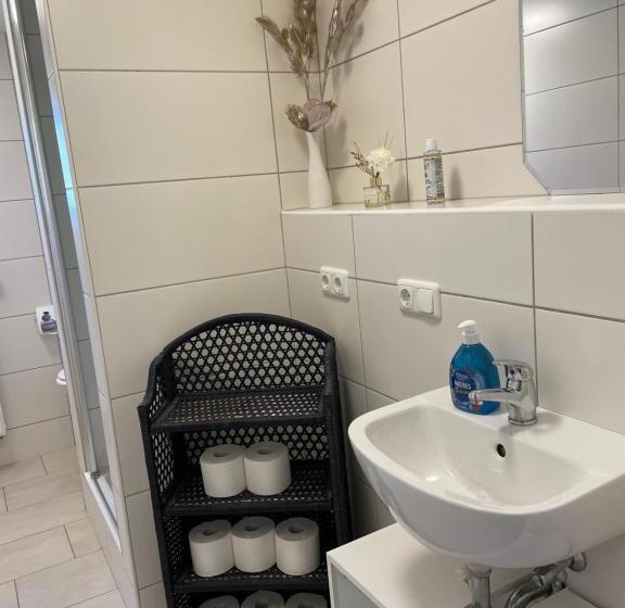 اتاق استاندارد با سرویس بهداشتی مشترک, My Hostel Füssen