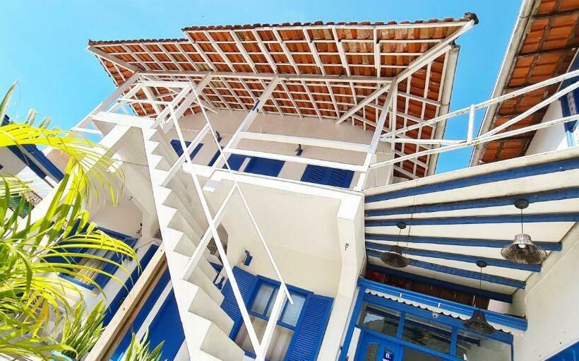 발코니가 있는 4인용 스탠다드 룸, Pousada Costa Verde