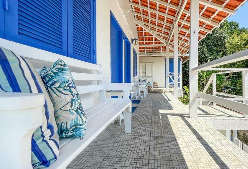 발코니가 있는 4인용 스탠다드 룸, Pousada Costa Verde