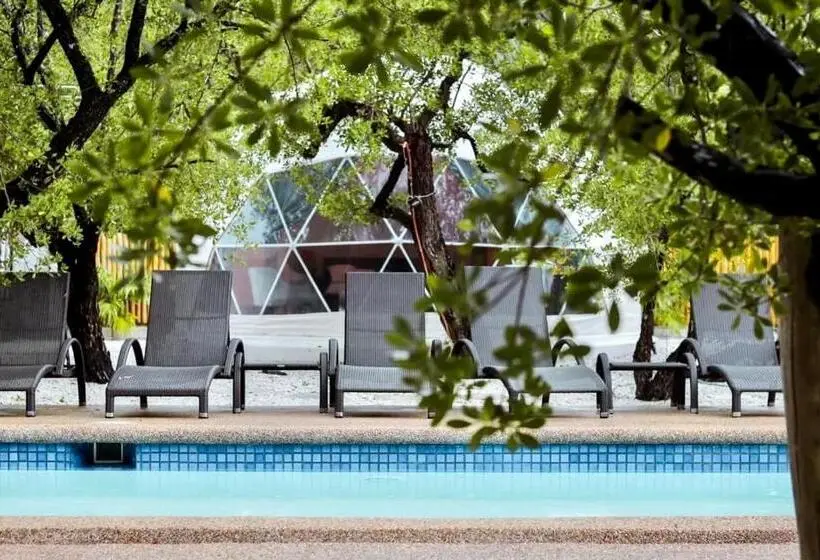キングサイズベッドのスタンダードルーム, Aquamare Beach Camp Resort