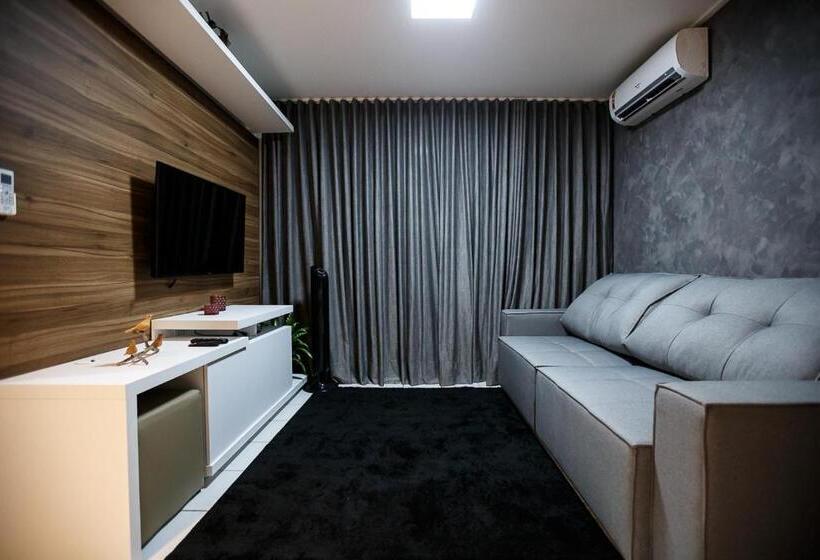 آپارتمان 1 خوابه, Neo Beira Mar Pajucara 2qts 2wifi 2 Garag  Adm Nutelss