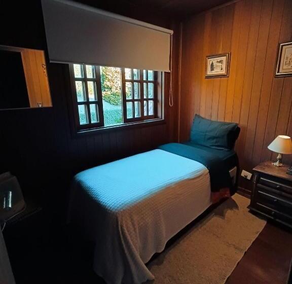 스탠다드 싱글 룸 공동욕실, Mansao Austriaca Guesthouse
