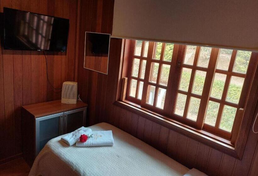 스탠다드 싱글 룸 공동욕실, Mansao Austriaca Guesthouse