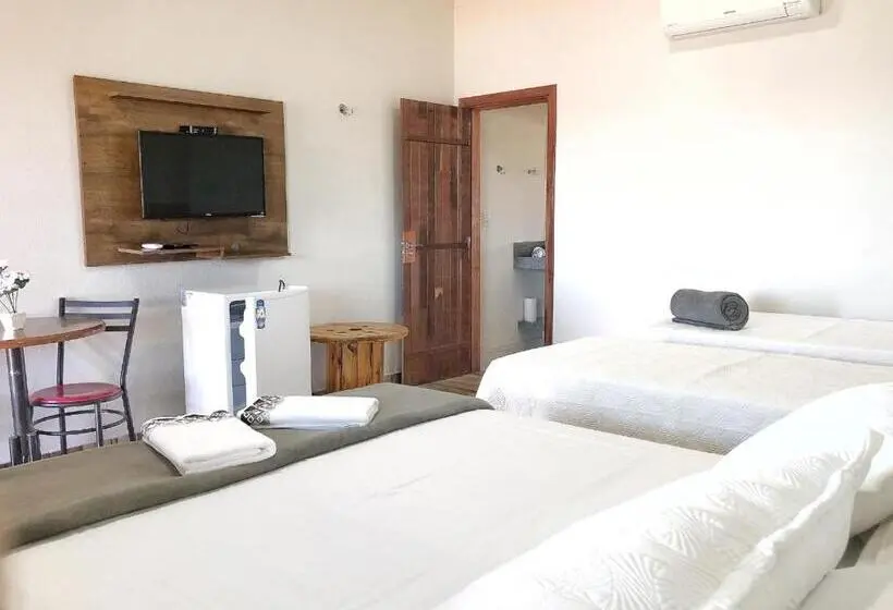 اتاق استاندارد چهار تخته, Brisa Do Lago Pousada