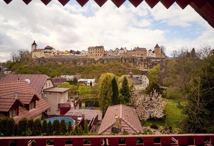 غرفة قياسية سرير كينج, Penzion Na Hradčanech