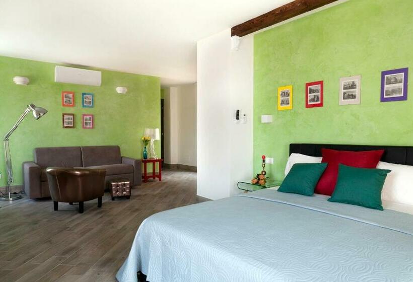 테라스 주니어 스위트, Relais Al Porto