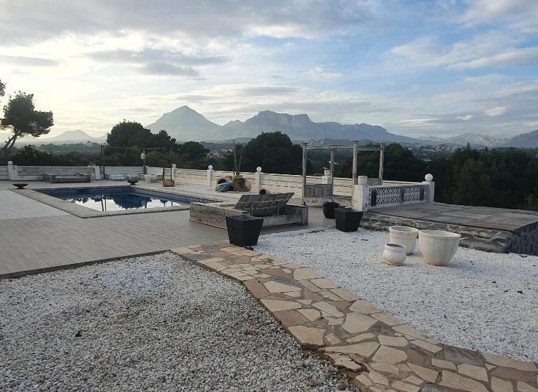 חדר דחוקס עם מיטת קינג, Elparaiso Altea Apartment Sylvia Adults Only Bed & Borrel