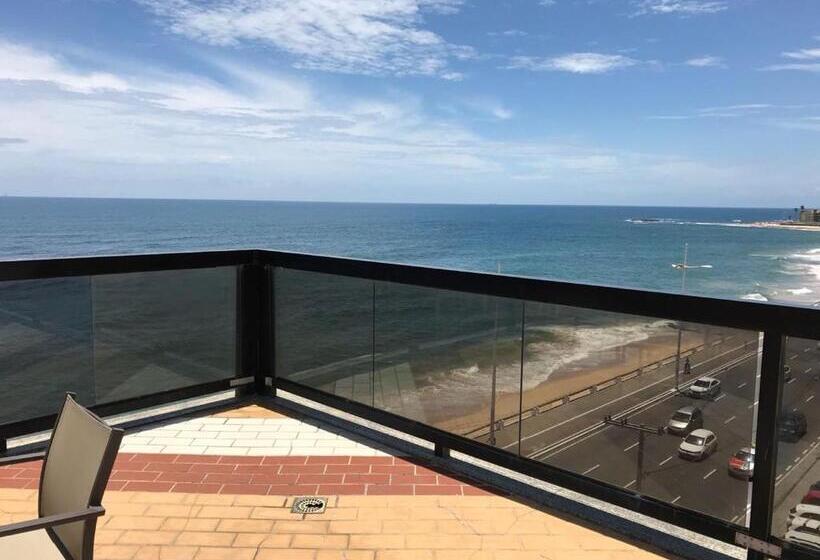 침실 1개 바다 전망 아파트, Flat No Pituba Sol 302 E 311