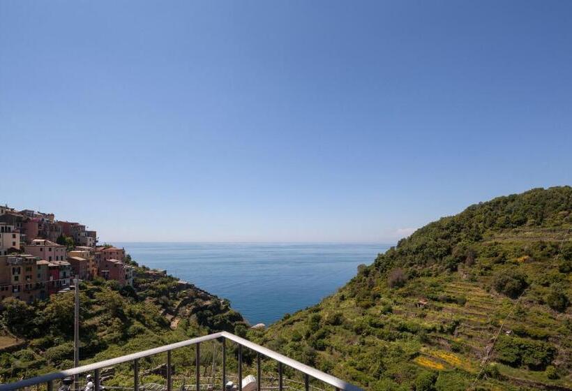 バルコニー付きデラックスルーム, Cecio 5 Terre Rooms