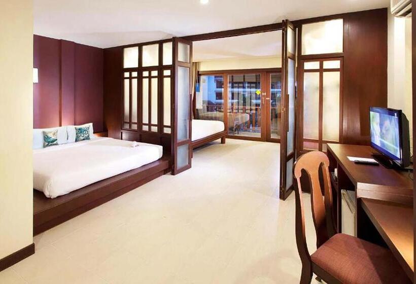 اتاق لوکس با چشم‌انداز استخر, Arinara Beach Resort Phuket   Sha Extra Plus