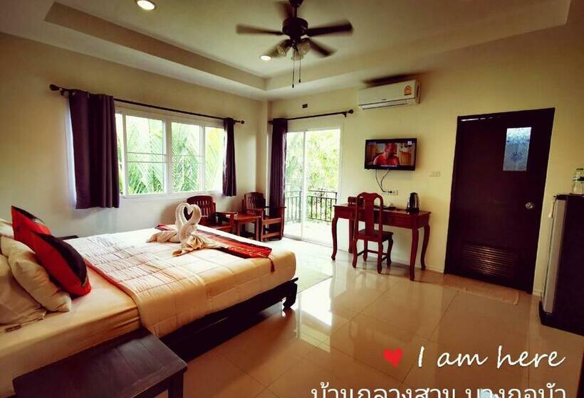带大床的标准间, Baan Glangsuan Bang Kobua