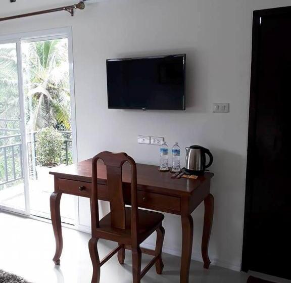 带大床的标准间, Baan Glangsuan Bang Kobua