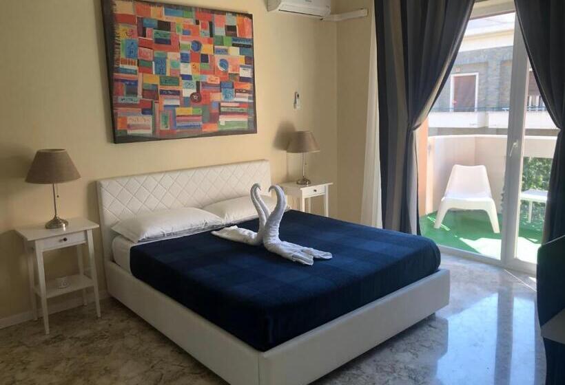 חדר דלוקס עם מרפסת, B&b Baciami Ancora