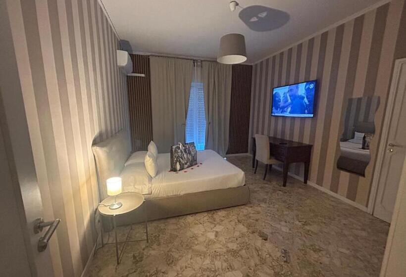 חדר דלוקס עם מרפסת, B&b Baciami Ancora