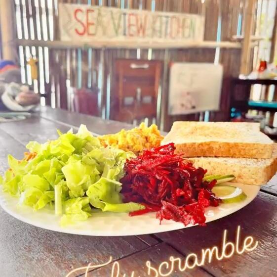 סטודיו סטנדרטי נוף לים, Colorful Hut