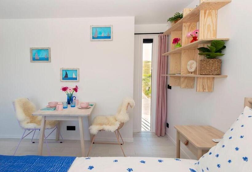 اتاق لوکس با بالکن, B&b Duinblick
