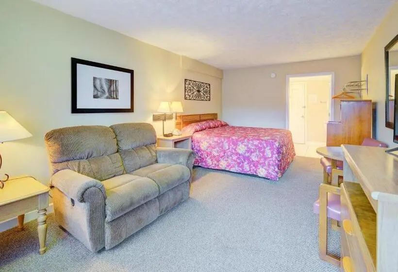 اتاق استاندارد با تخت بزرگ, Mountain Aire Inn Sevierville  Pigeon Forge