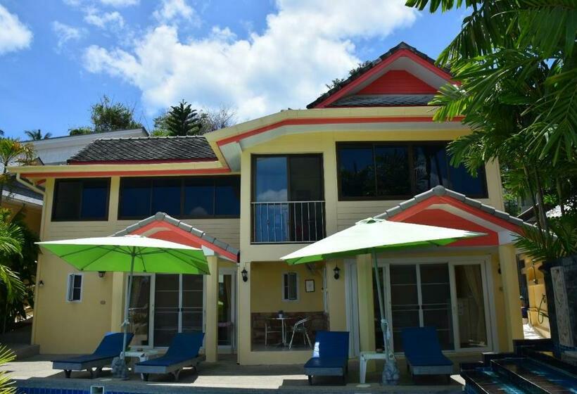 스탠다드 룸 풀장 전망, Angelot Villa