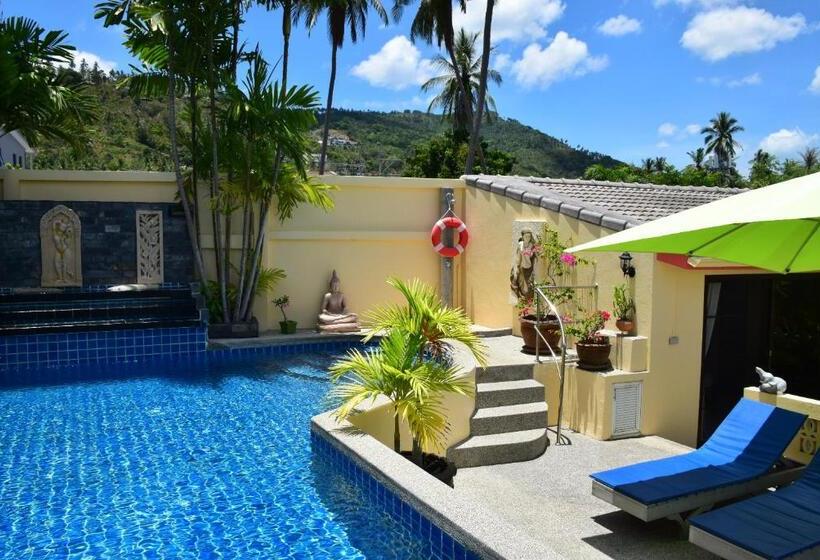 스탠다드 룸 풀장 전망, Angelot Villa