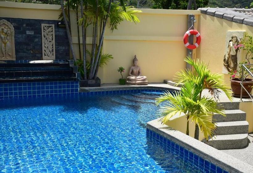 스탠다드 룸 풀장 전망, Angelot Villa