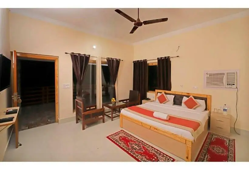 Deluxe-huone, Fabhotel Corbett Green View Garden And Stay