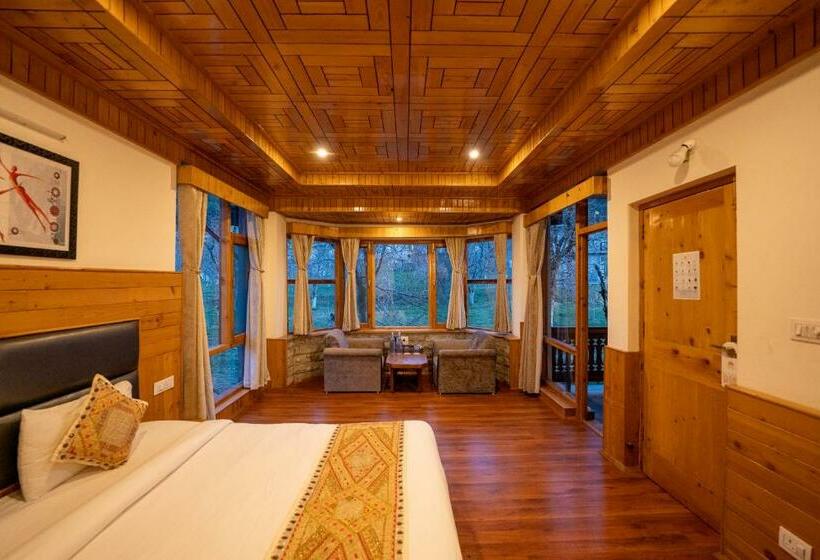 اتاق استاندارد با چشمانداز کوهستان, Amarys Boutique Stays Manali