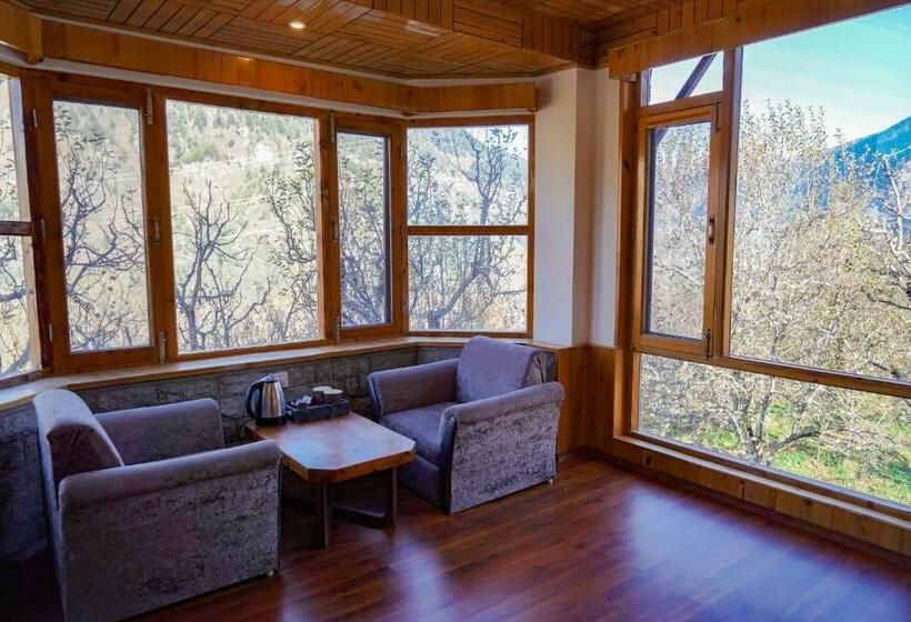 اتاق استاندارد با چشمانداز کوهستان, Amarys Boutique Stays Manali
