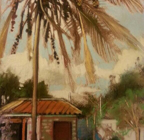 带1个卧室带花园景观的公寓, Boutique Casa De Hacienda Su Merced