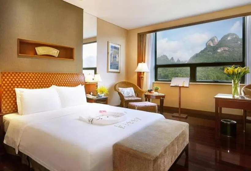キングサイズベッドのデラックスルーム, C&d Resort,wuyi Mountain