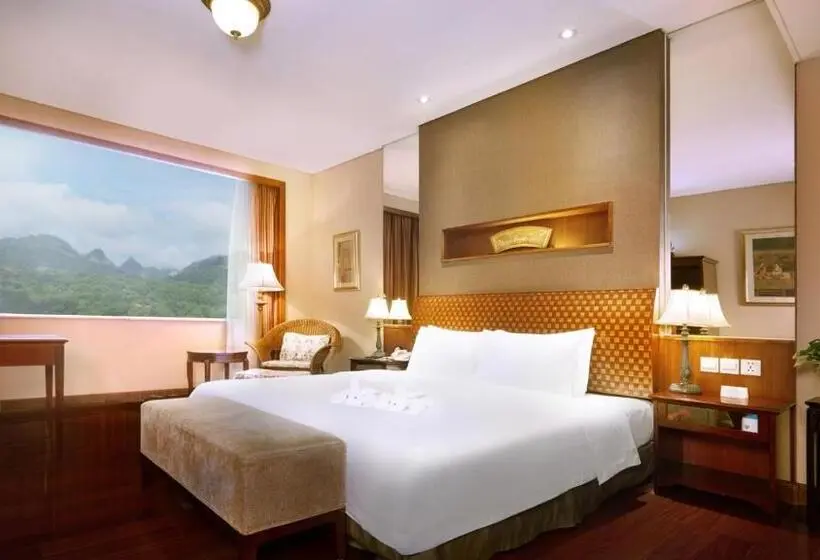 キングサイズベッドのデラックスルーム, C&d Resort,wuyi Mountain