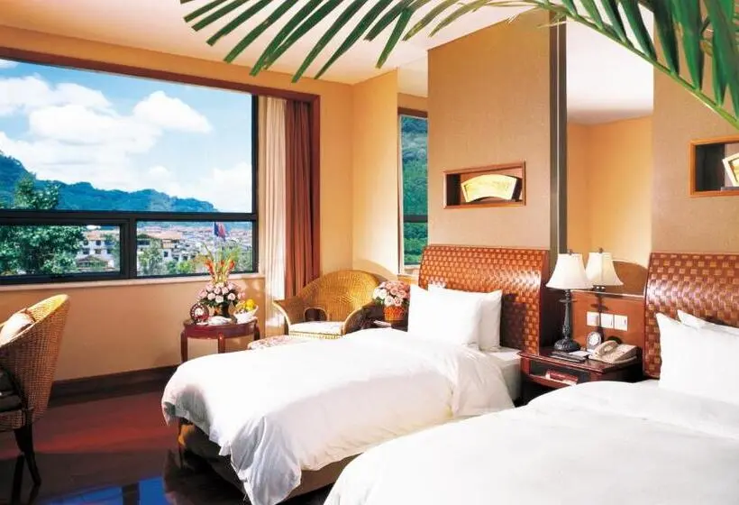マウンテンビューデラックスルーム, C&d Resort,wuyi Mountain