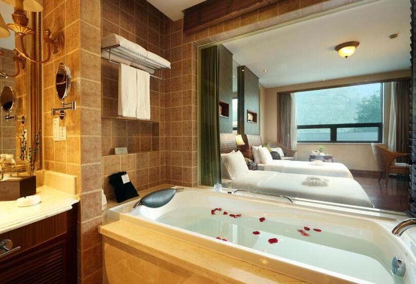 חדר דלוקס עם נוף להרים, C&d Resort,wuyi Mountain