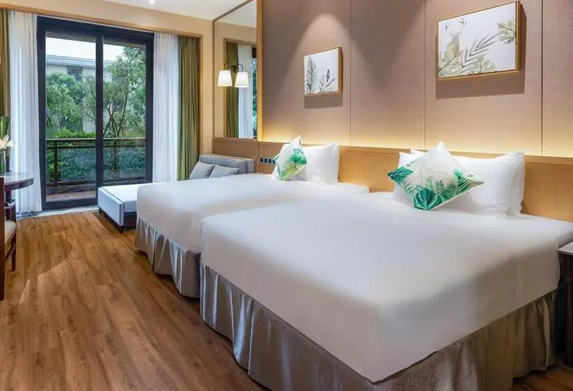 ガーデンビューデラックスルーム, C&d Resort,wuyi Mountain