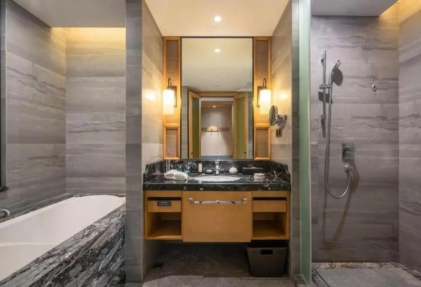 キングサイズベッドのデラックスルーム, C&d Resort,wuyi Mountain