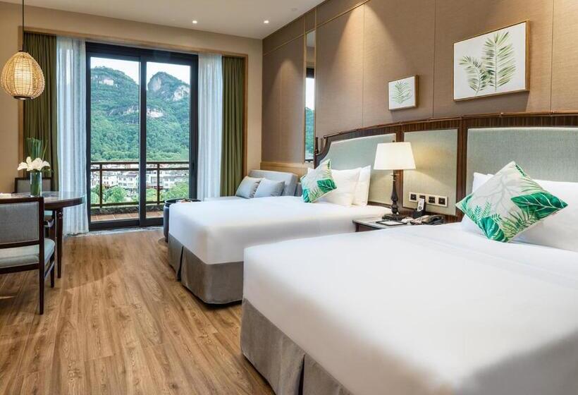 חדר דלוקס עם נוף להרים, C&d Resort,wuyi Mountain