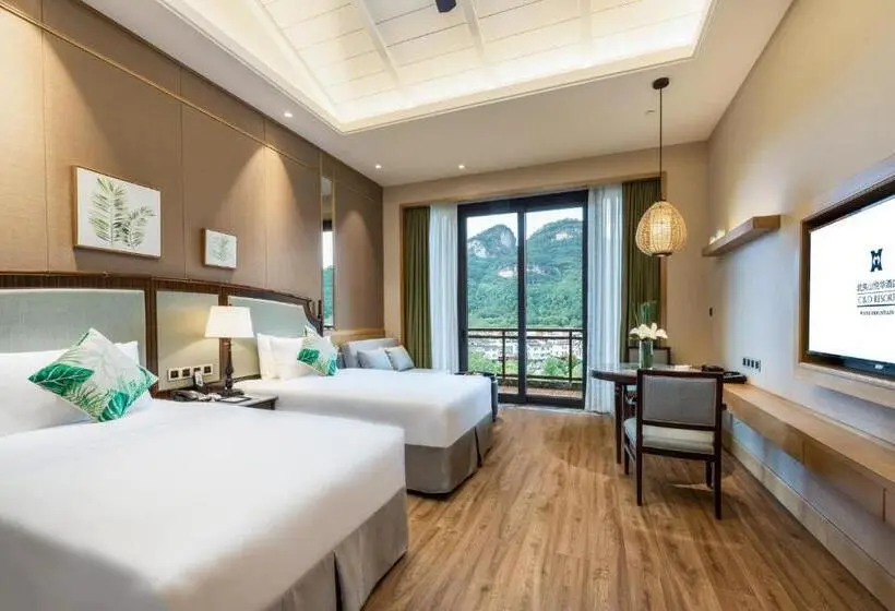 マウンテンビューデラックスルーム, C&d Resort,wuyi Mountain